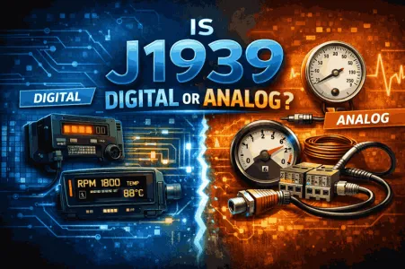 ¿Es J1939 digital o analógico?