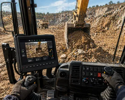 Cómo los HMI Rugerizados Mejoran el Control del Operador en Excavadoras