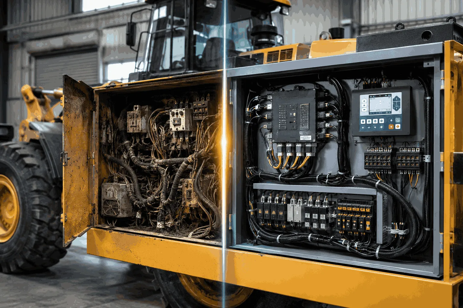 Cómo modernizar maquinaria antigua con sistemas electrónicos de control
